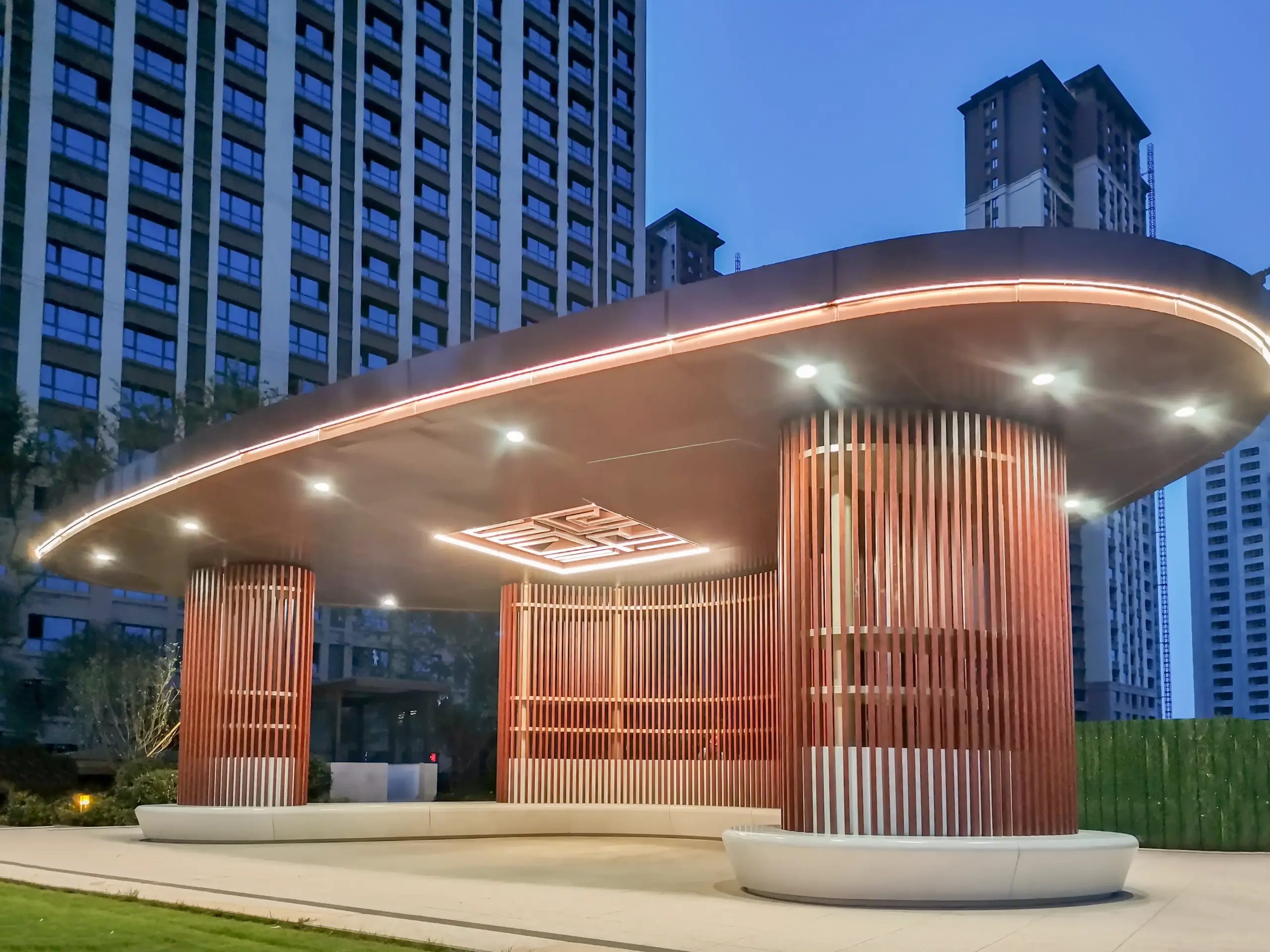 Landscape Pavilion Seat